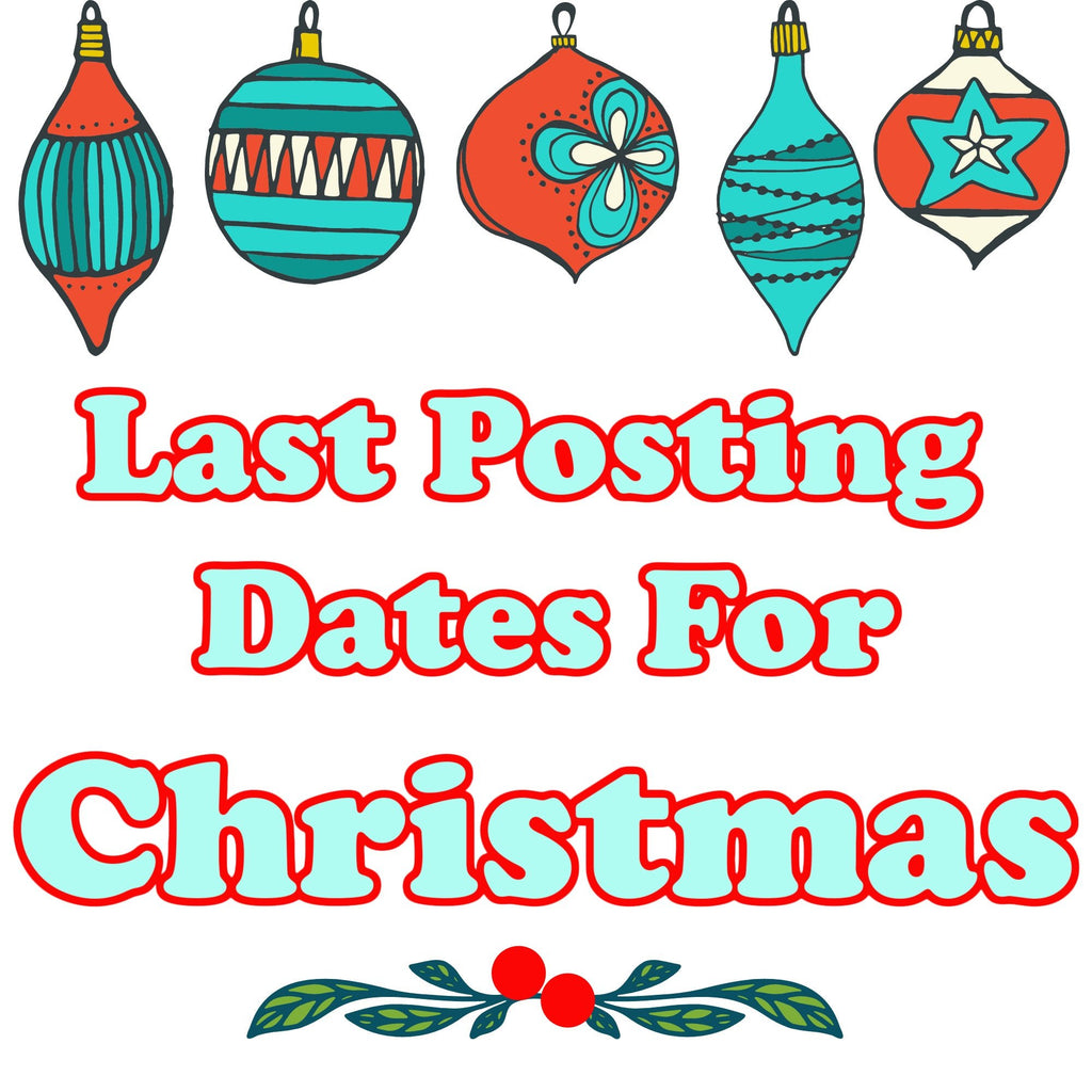 Last Posting Dates for Christmas | Minimum Mouse