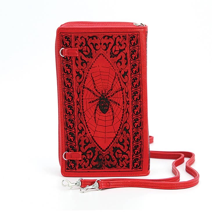 Grimoire Book Bag in Red
