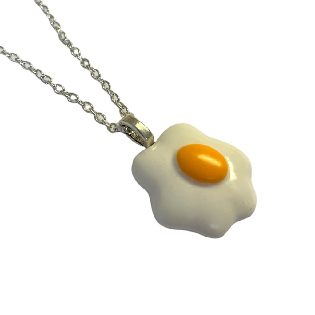 Fried Egg Necklace