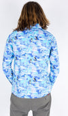 Winter Friends Penguin Print Shirt by Run and Fly