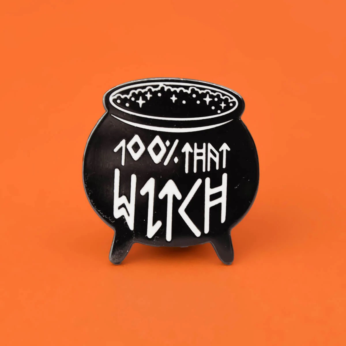 100% That Witch Enamel Lapel Pin Badge