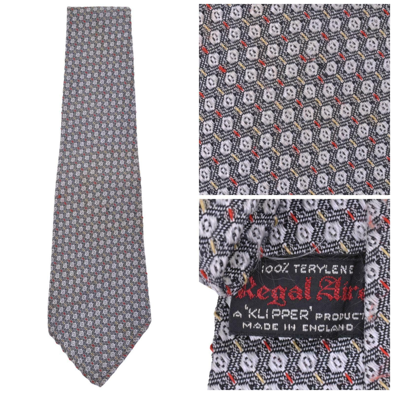 60s Terylene Skinny Tie - Minimum Mouse