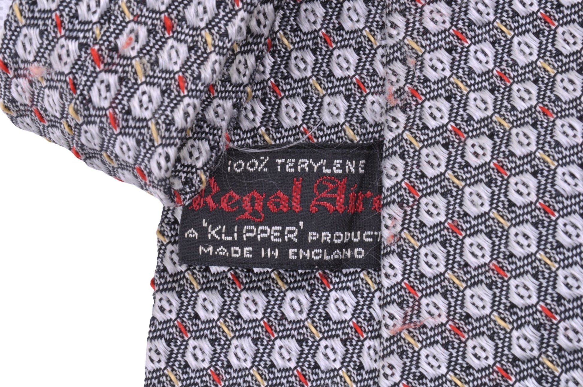 60s Terylene Skinny Tie - Minimum Mouse