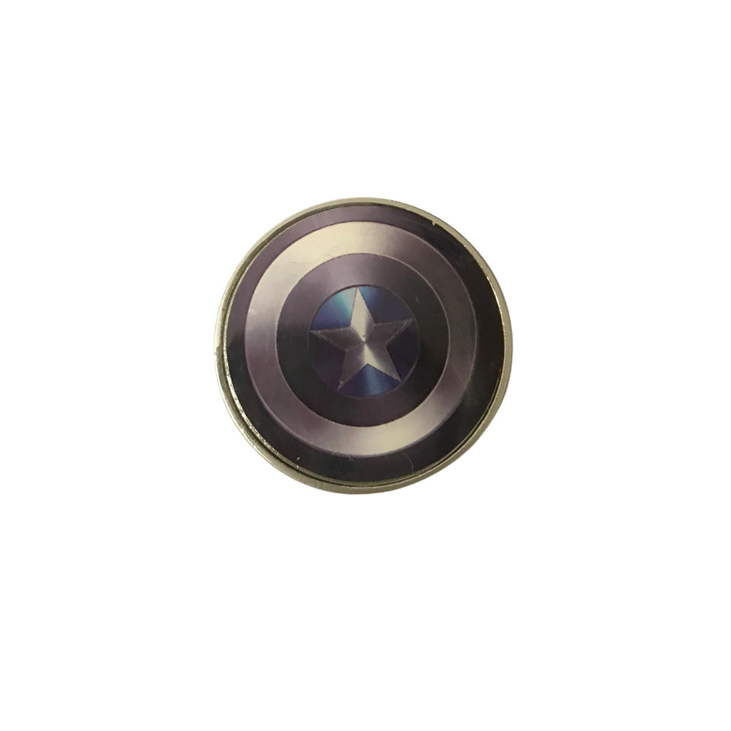 Captain America Shield Pin Badges