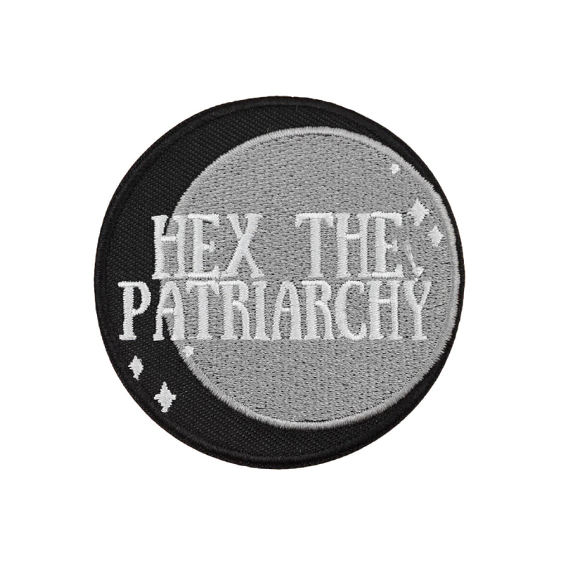 Hex the Patriarchy Iron on Patch
