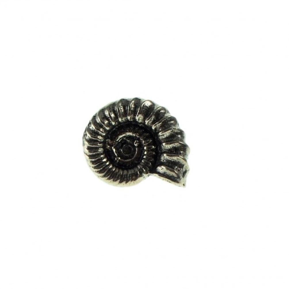 Ammonite Fossil Lapel Pin Badge - Minimum Mouse