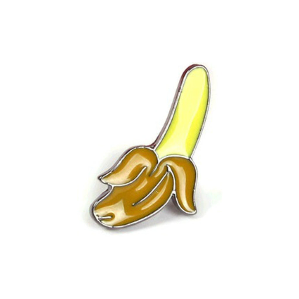 Banana Enamel Lapel Pin Badge - Minimum Mouse