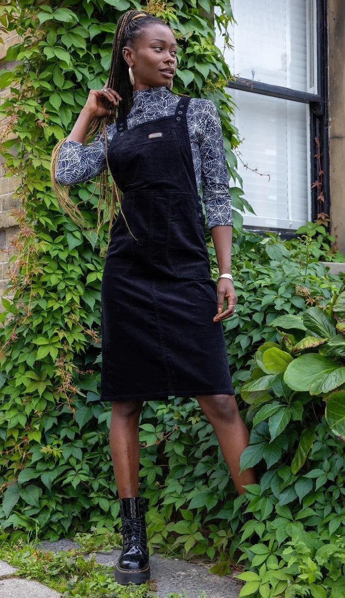 Denim Dungarees Long Skirt Skirt Dress Jean Overall Skirt Plus