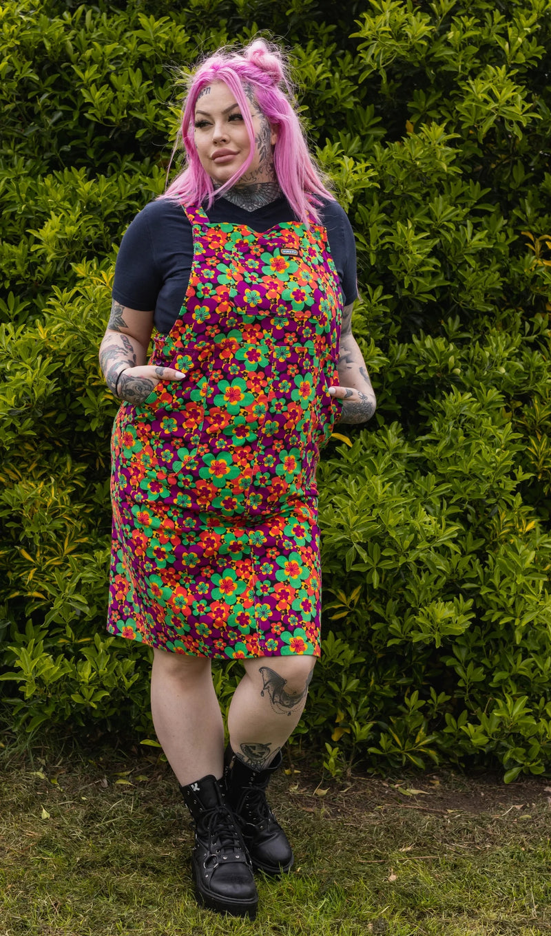 70s clearance dungaree skirt