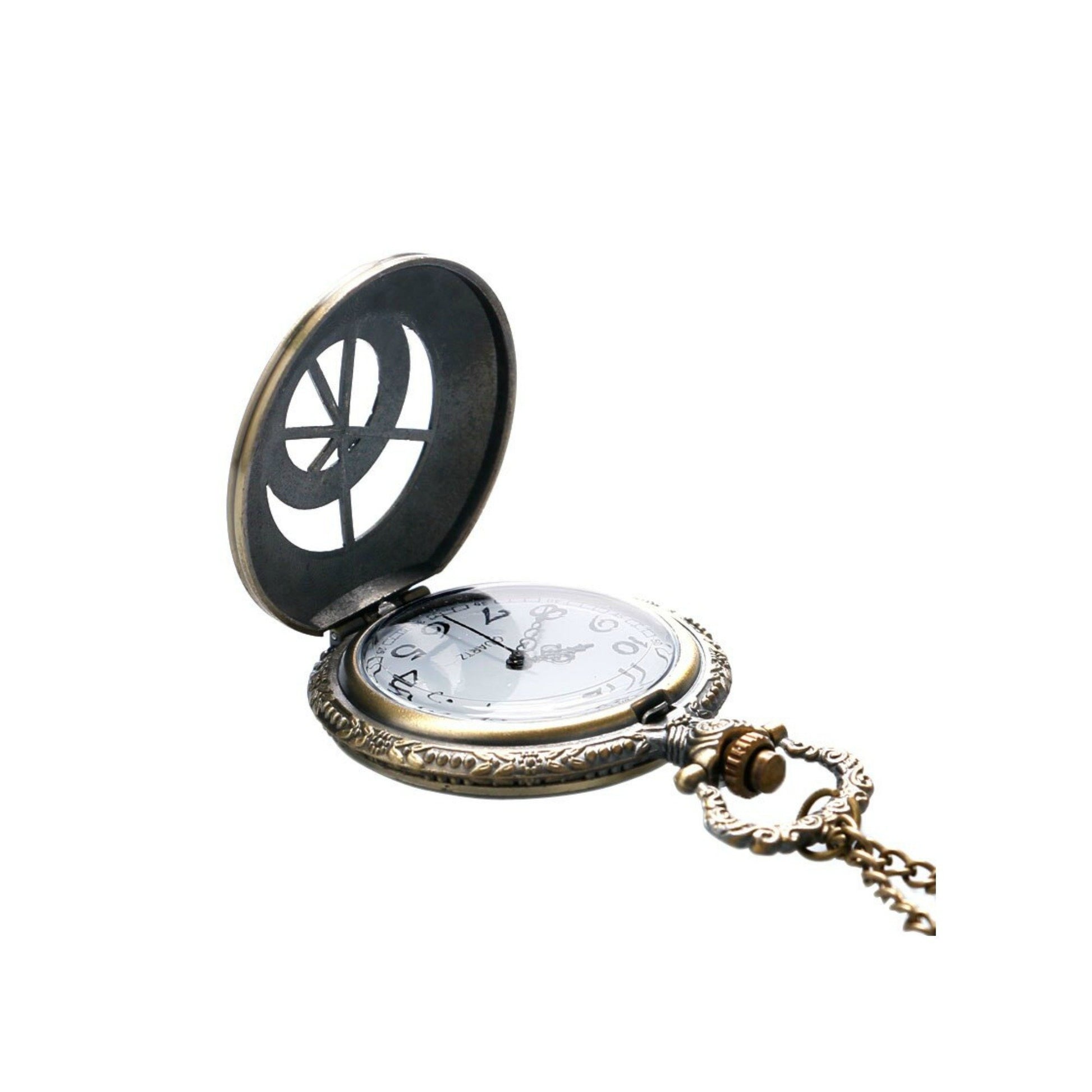 Celestial Zodiac Symbols Quartz Pocket Watch - Minimum Mouse