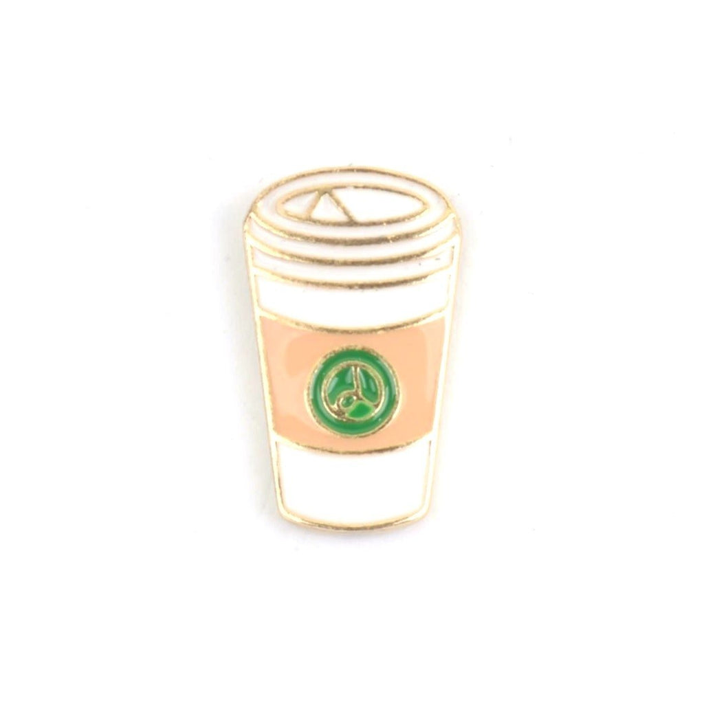 Coffee Cup Lapel Pin Badge - Minimum Mouse