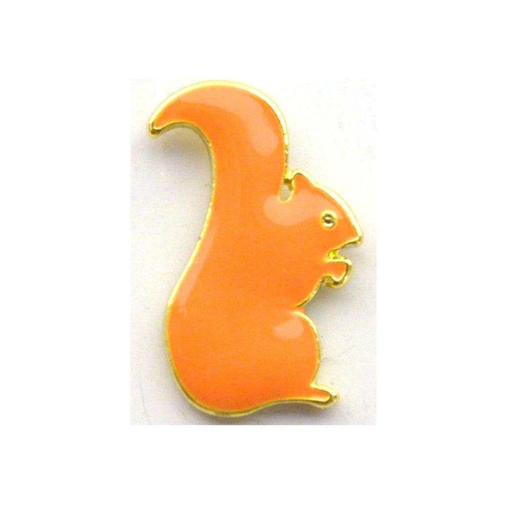 Cute Red Squirrel Enamel Lapel Pin Badge - Minimum Mouse