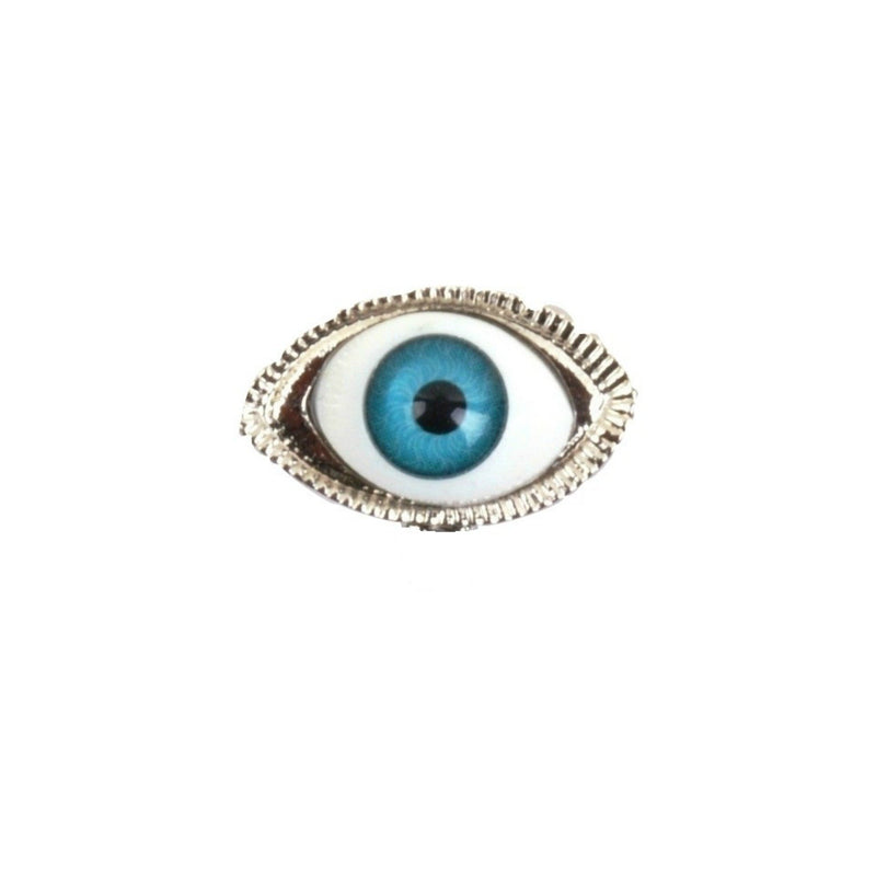 Evil Eye Lapel Pin Badge Brooch Blue All Seeing Illuminati Third Gift BNWT NEW Minimum Mouse