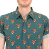 Fox Print Shirt by Run and Fly - Minimum Mouse
