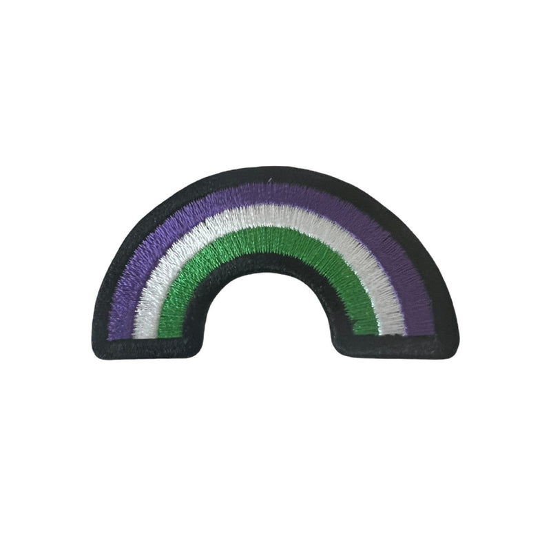 Gender Queer Rainbow Patch