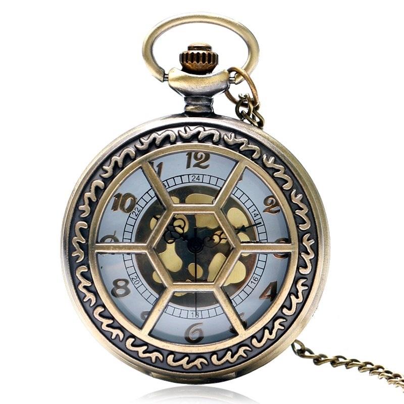 Hexagon Quartz Pocket Watch - Minimum Mouse