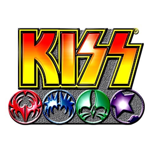 Kiss Lapel Pin Badge - Minimum Mouse