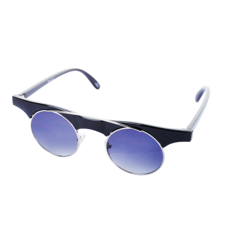 KORIN Wire Bridge Round Lens Sunglasses - Minimum Mouse