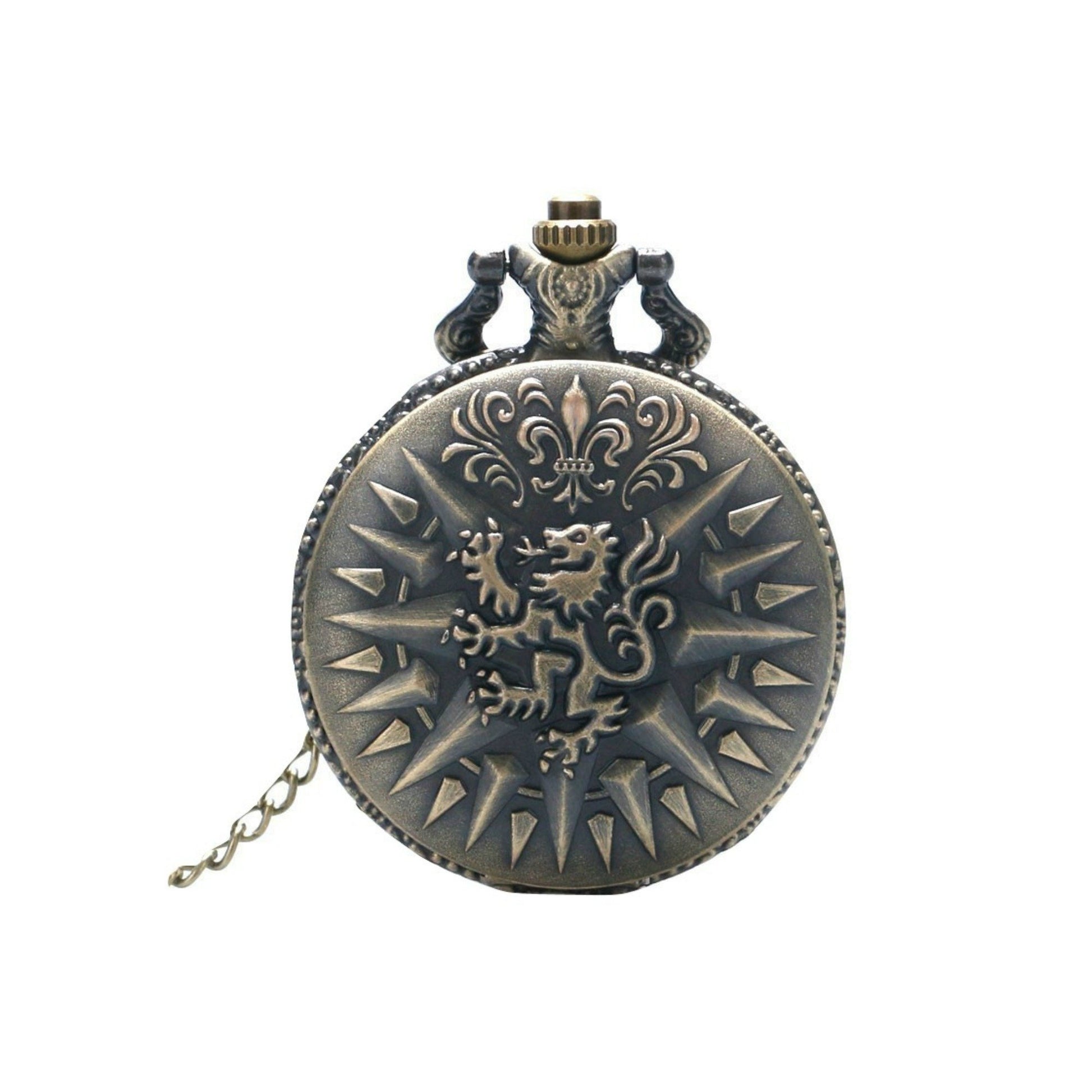Lion Rampant Of Scotland Quartz Pocket Watch - Minimum Mouse