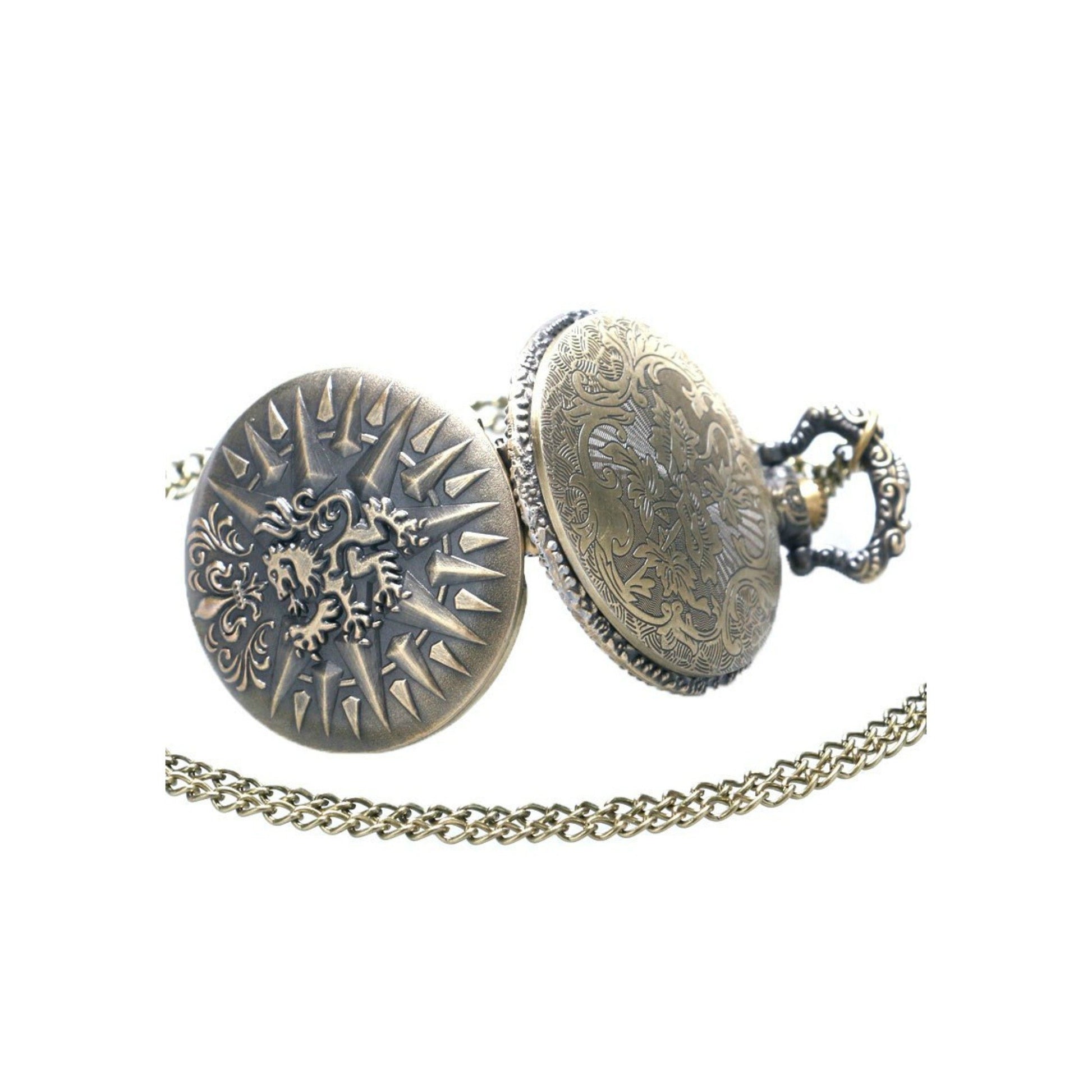 Lion Rampant Of Scotland Quartz Pocket Watch - Minimum Mouse