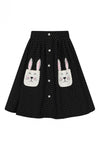 Miffy Bunny Rabbit Skirt by Hell Bunny - Minimum Mouse