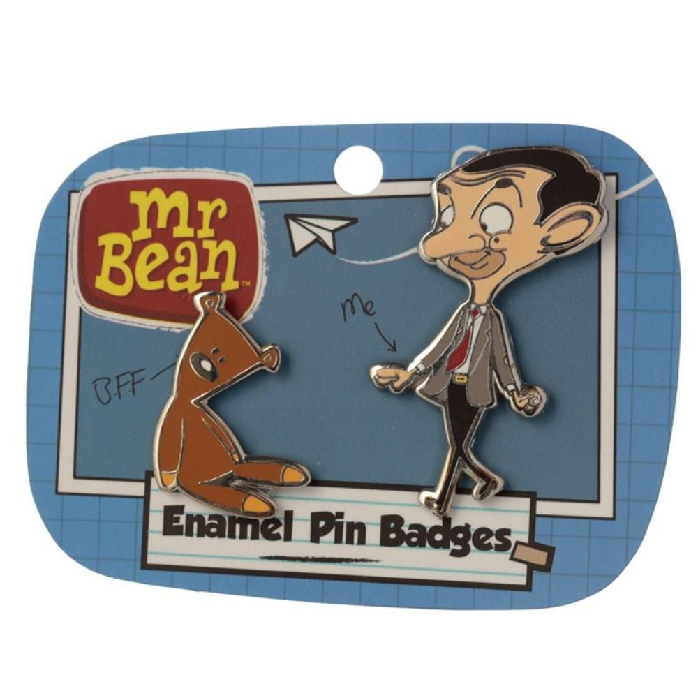 Mr Bean Lapel Pin Badge - Minimum Mouse