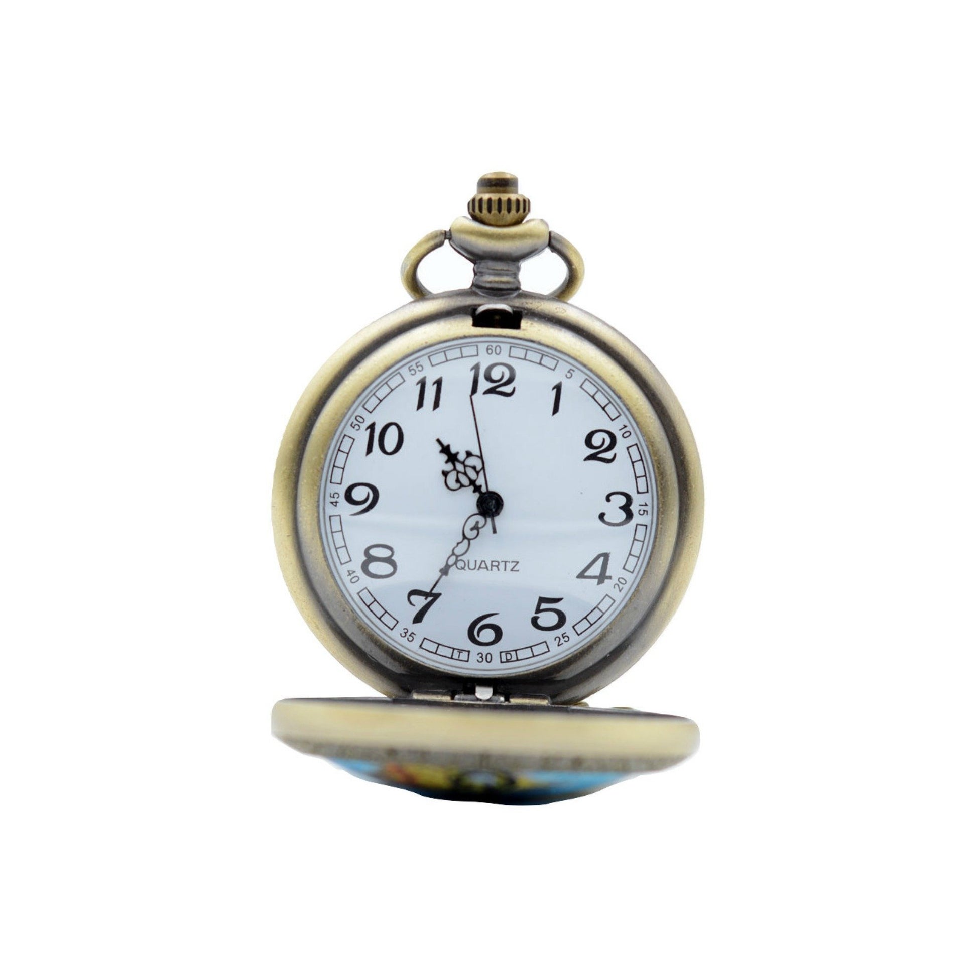 Nautical Map Quartz Pocket Watch - Minimum Mouse