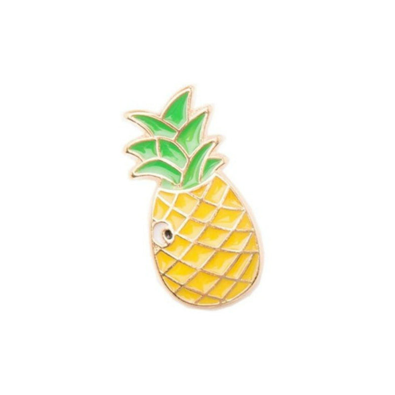 Pineapple Enamel Lapel Pin Badge - Minimum Mouse