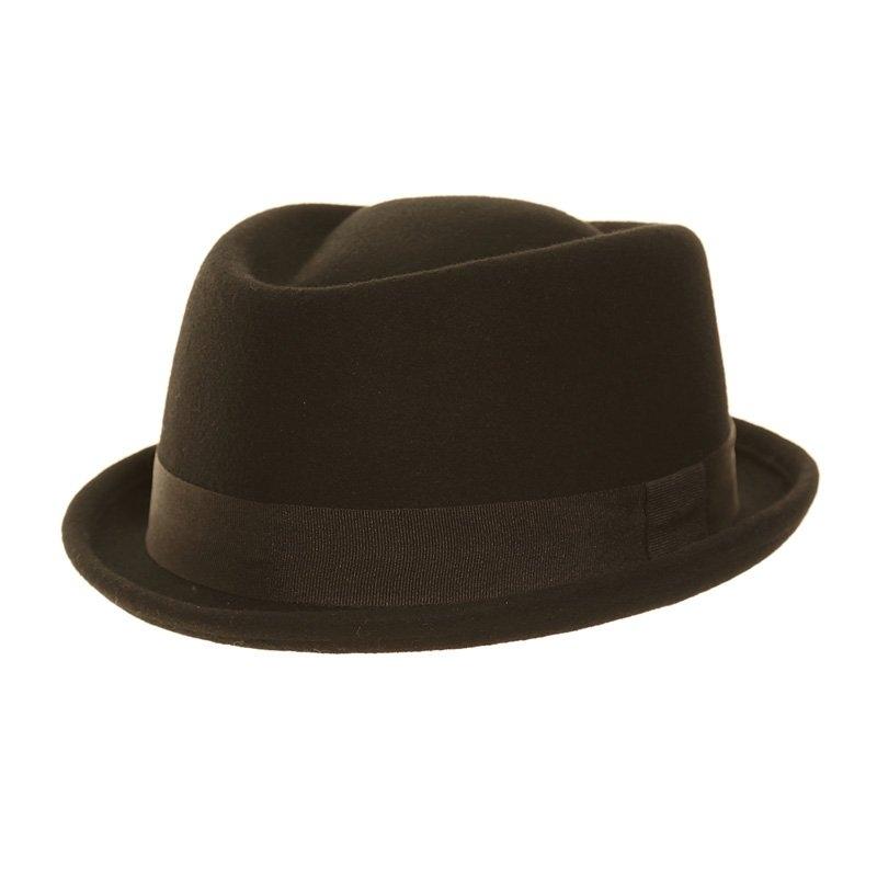 Pork Pie Trilby Felt Hat - Minimum Mouse