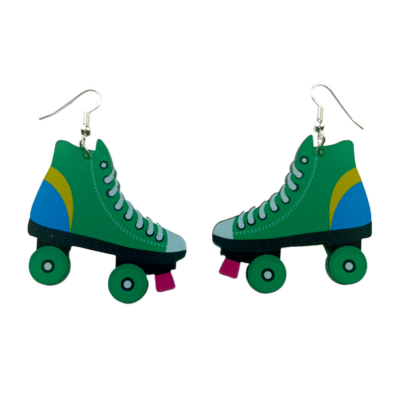 Retro Roller Skate Earrings by Love Boutique
