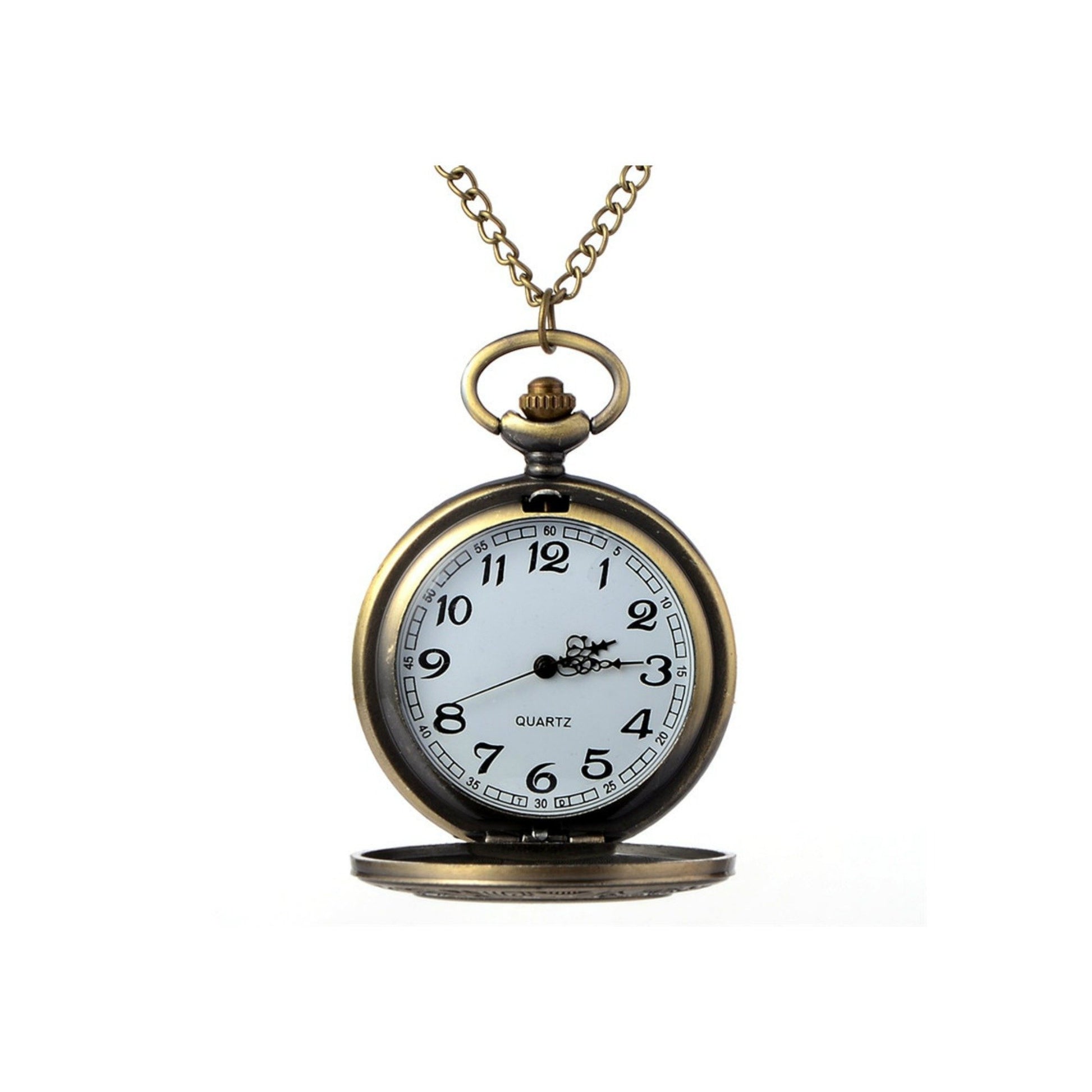 Roman Numerals Quartz Pocket Watch - Minimum Mouse