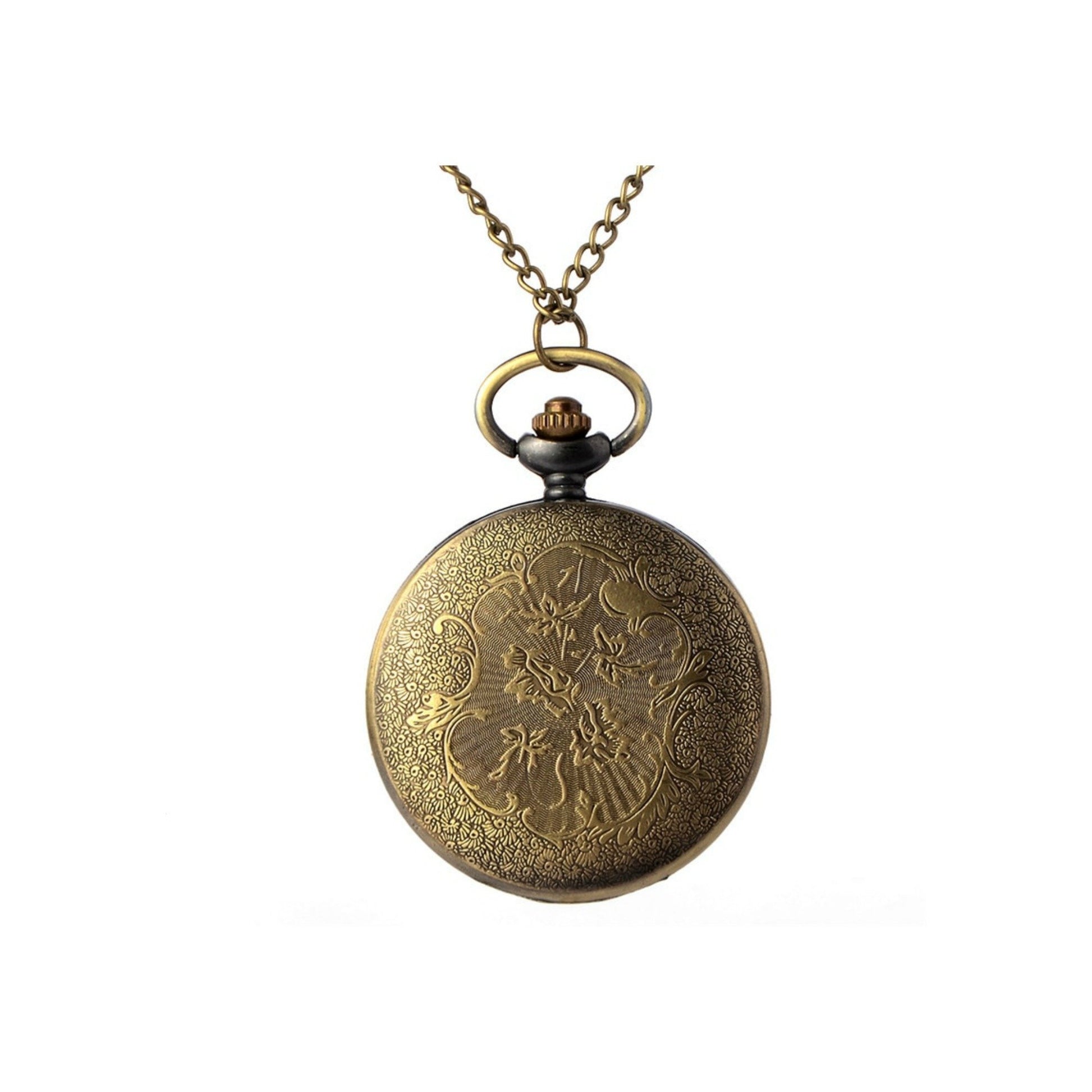 Roman Numerals Quartz Pocket Watch - Minimum Mouse