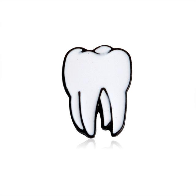 Tooth Enamel Lapel Pin Badge - Minimum Mouse