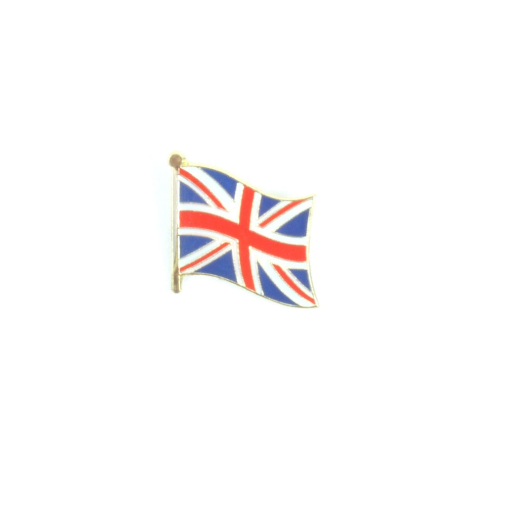 Union Jack Flag Enamel Lapel Pin Badge - Minimum Mouse