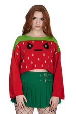 Grumpy Strawberry Jumper by Banned Apparel