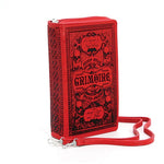 Grimoire Book Bag in Red