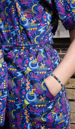 Run and Fly 90's Arcade Print Jumpsuit