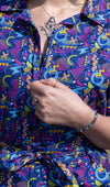 Run and Fly 90's Arcade Print Jumpsuit