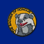 The Badger Of Honour Iron On Patch