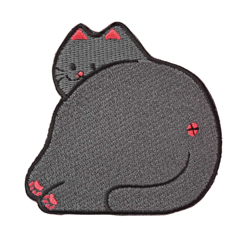Cat Butt Iron On Patch
