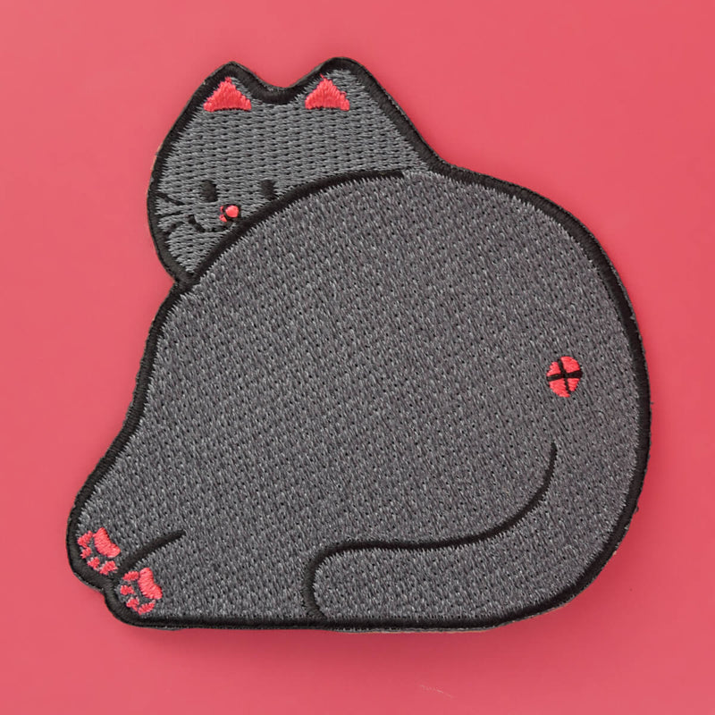 Cat Butt Iron On Patch