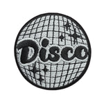 Disco Glitter Ball Iron On Patch