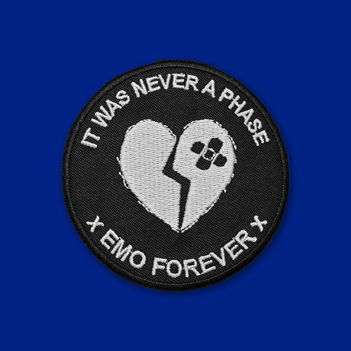 Emo Forever Iron On Patch – Minimum Mouse