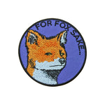 For Fox Sake Iron On Patch