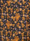 Highland Cow Print Cycling Shorts by Run and Fly