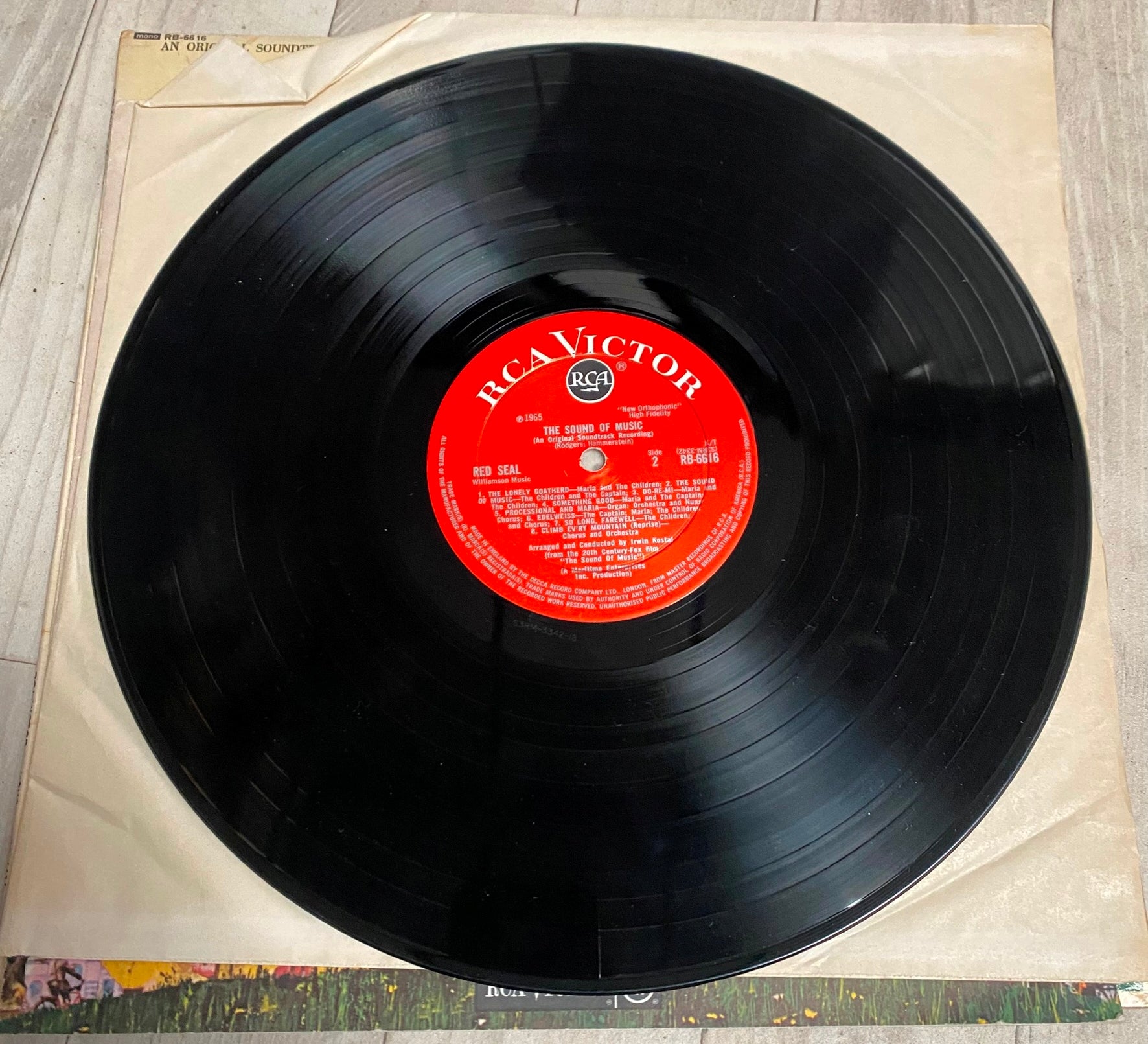 The Sound Of Music Vintage Vinyl Album