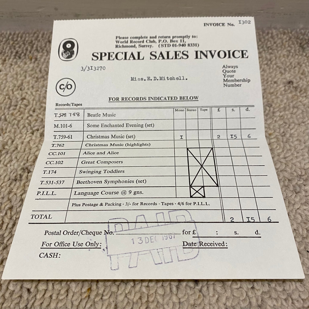 Golden Treasury Of Christmas Music 3 LP Vinyl Box Set