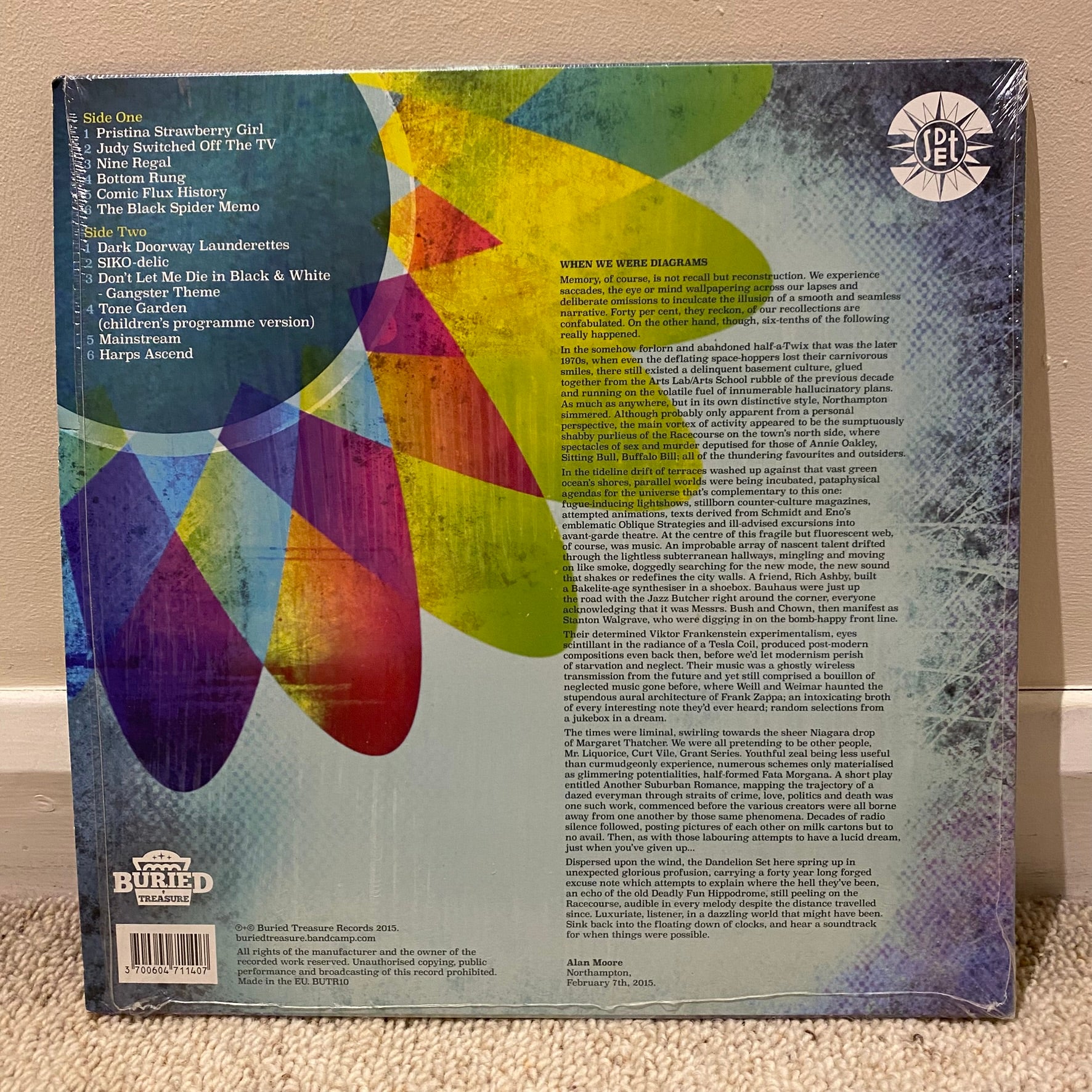 The Dandelion Set feat. Alan Moore - A Thousand Strands Vinyl LP Album