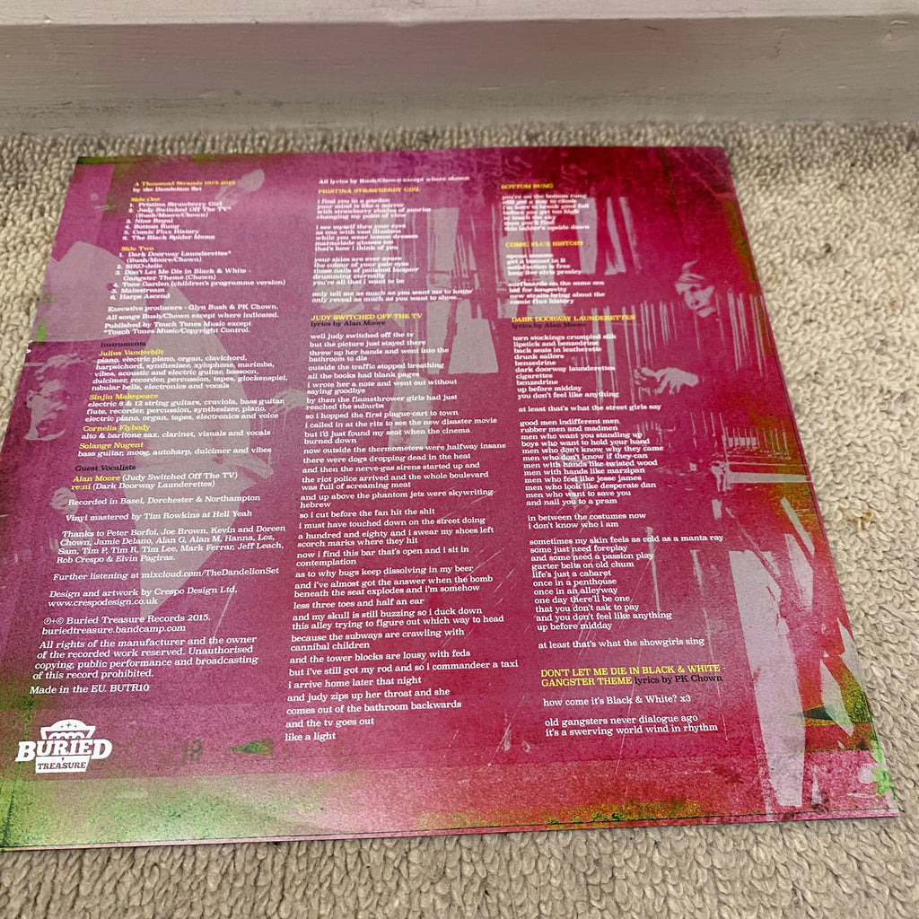 The Dandelion Set feat. Alan Moore - A Thousand Strands Vinyl LP Album