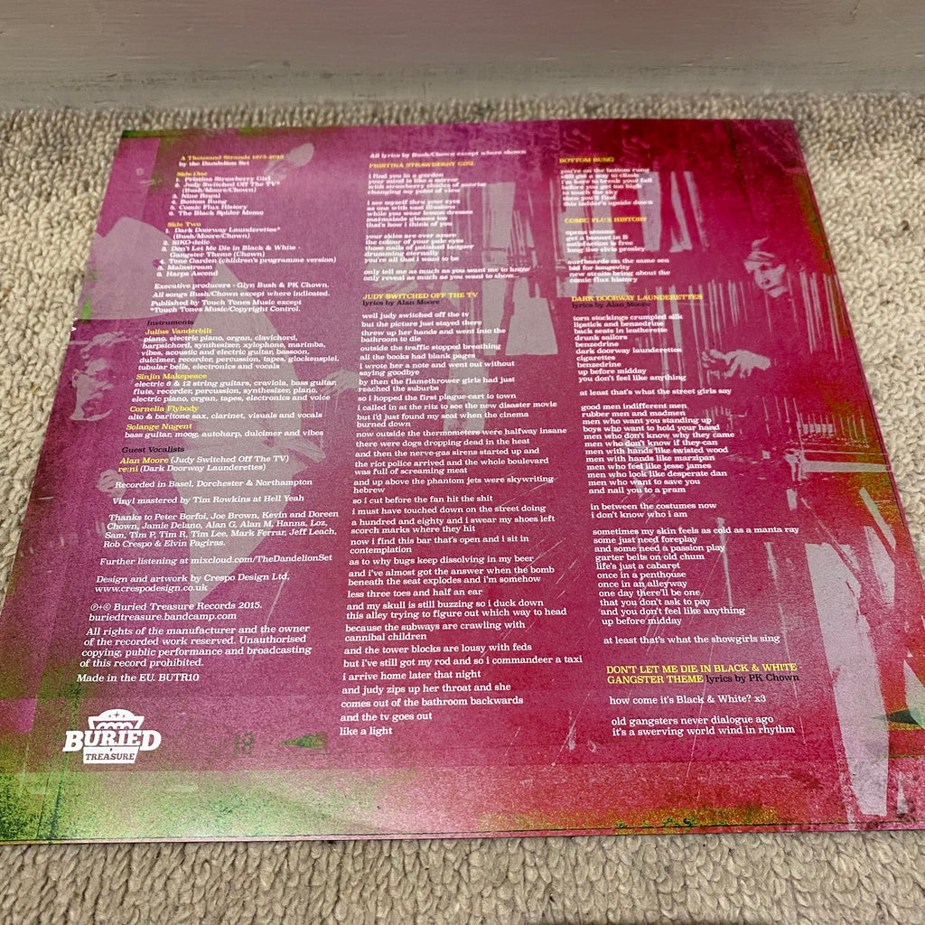 The Dandelion Set feat. Alan Moore - A Thousand Strands Vinyl LP Album